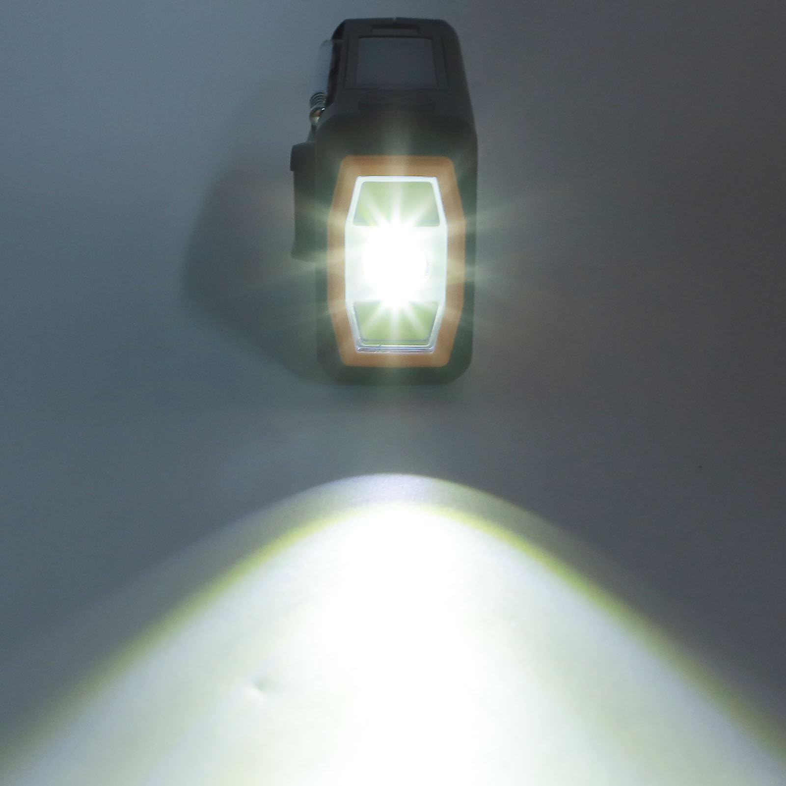 Radio d'urgence à Manivelle Solaire-AM/FM/SW, Alarme SOS, Chargement USB, Haute sensibilité, Lampe de Poche LED pour Camping en Plein Air