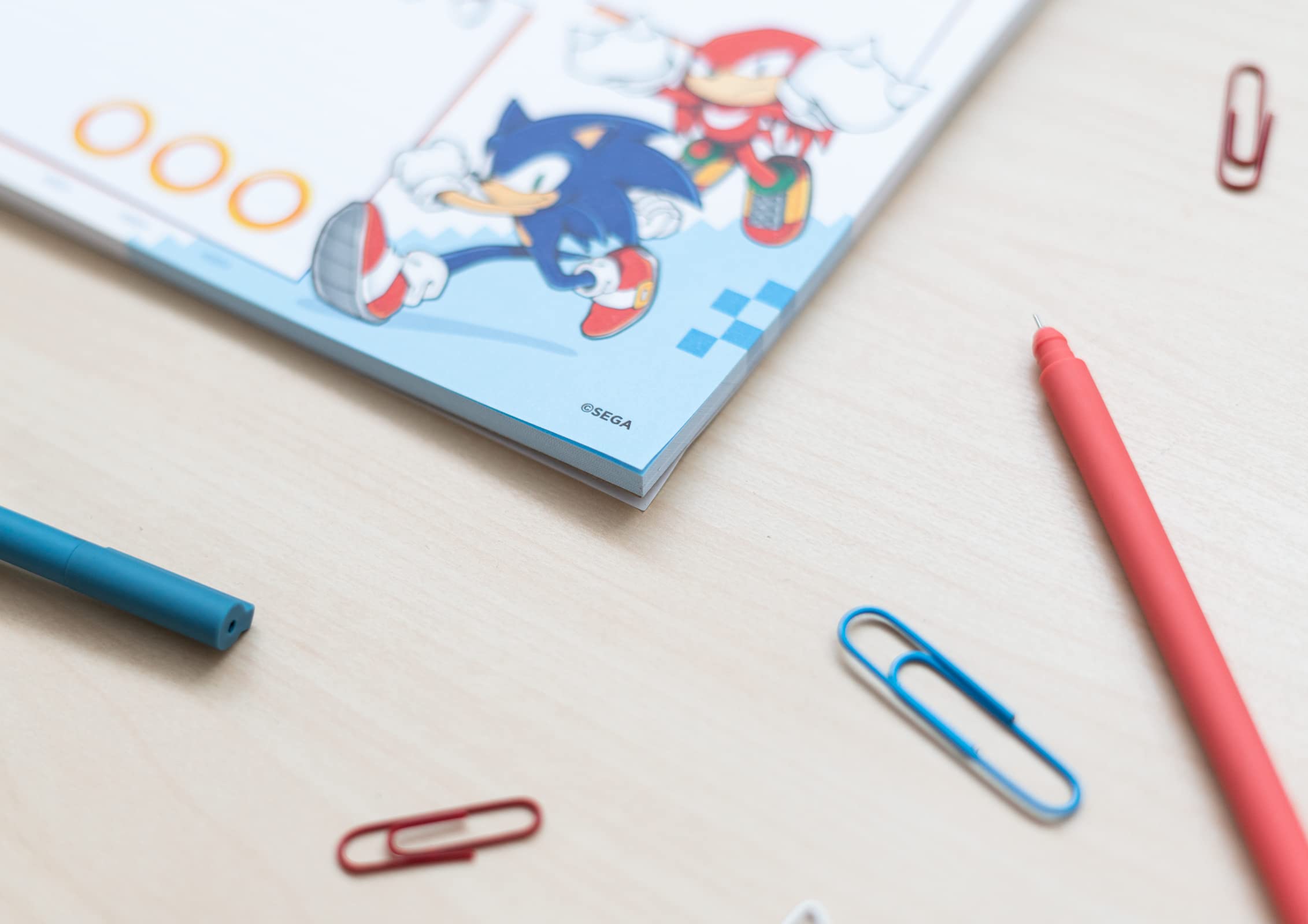 Grupo Erik - Bloc Notes A4 Semainier Sonic | Sous-Main Bureau, Planner Hebdomadaire | Papeterie de Bureau, Planificateur, To Do List, Blocs Mémo, Fournitures Scolaires