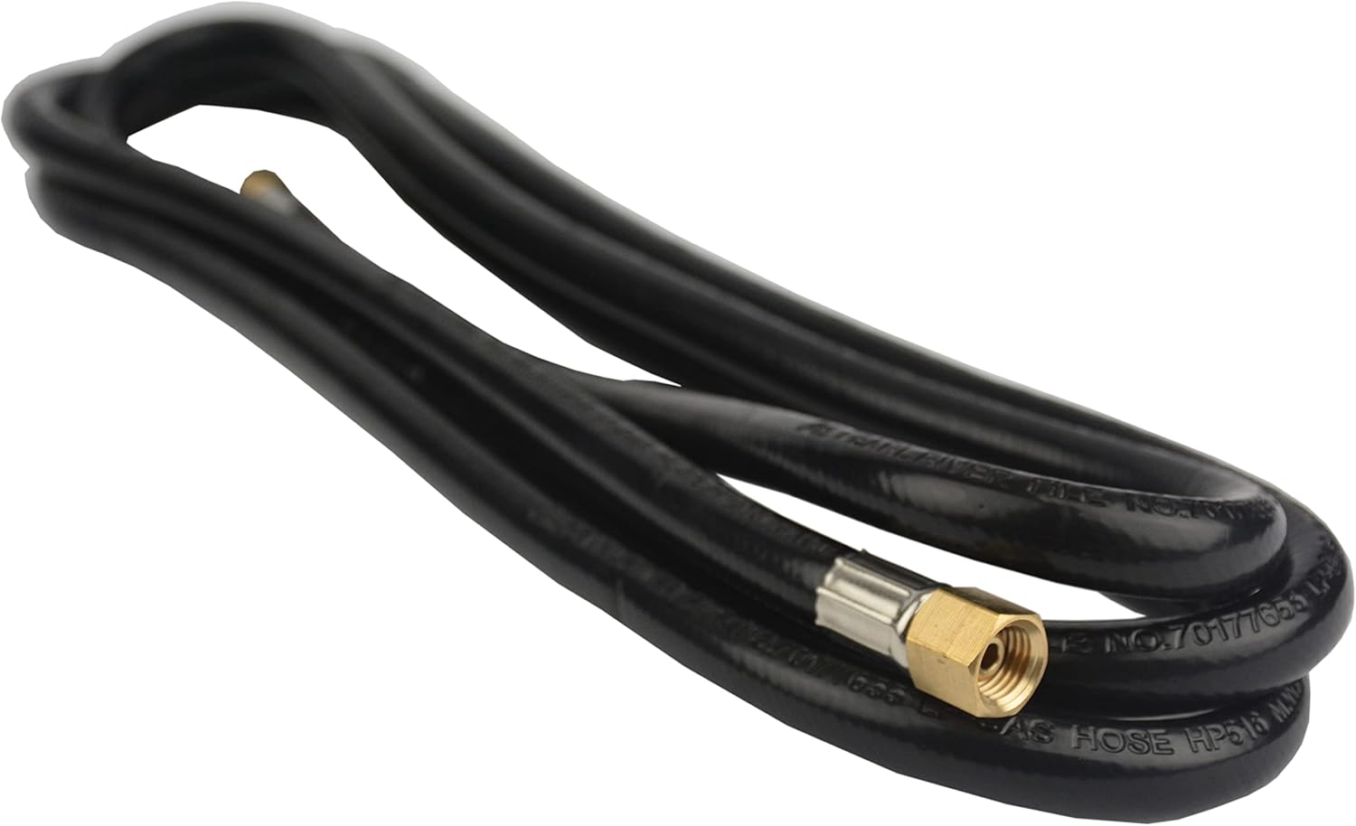 Hot Max 24212 Replacement Hose Liquid Propane/Natural Gas Hose with 350 Psi Rating, 10'