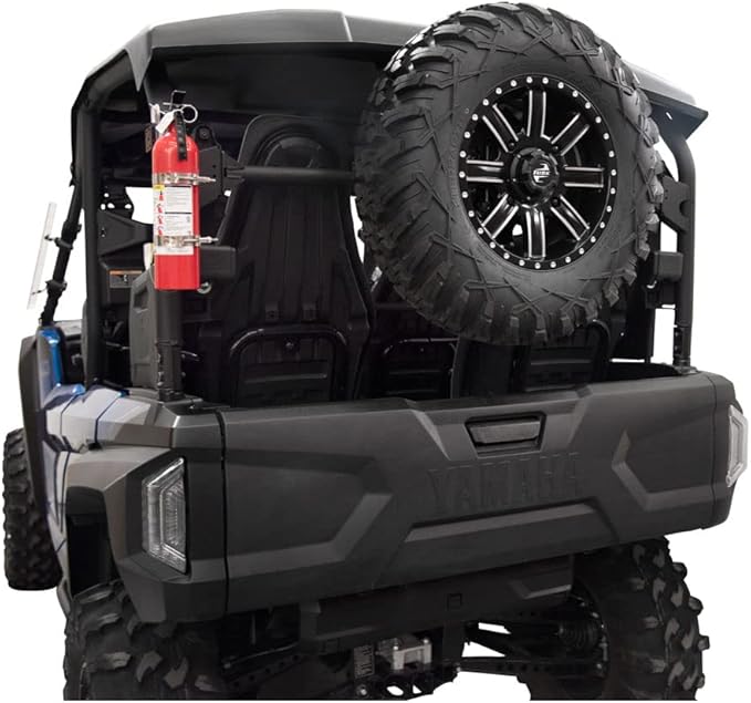 Tusk Spare Tire Carrier For YAMAHA Wolverine RMAX 4 1000