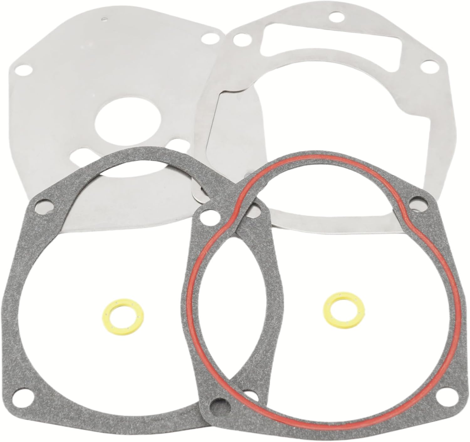 43026Q02 Outboard Impeller Service Kit Compatible with Mercury Marine 40 45 50 60 75 80 90 100 115 135 150 175 200 225 250 275 300 350 400 HP 4 Stroke Model Motors Water Pump 8M0025709