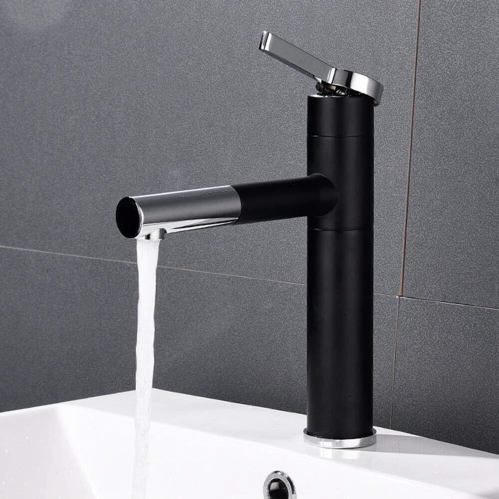 Grifo de Cocina extraíble - Grifo extraíble para Lavabo Totalmente de Cobre, telescópico Giratorio para Agua fría y Caliente, lavabos de baño, grifos de Lavabo para una Vida interesant