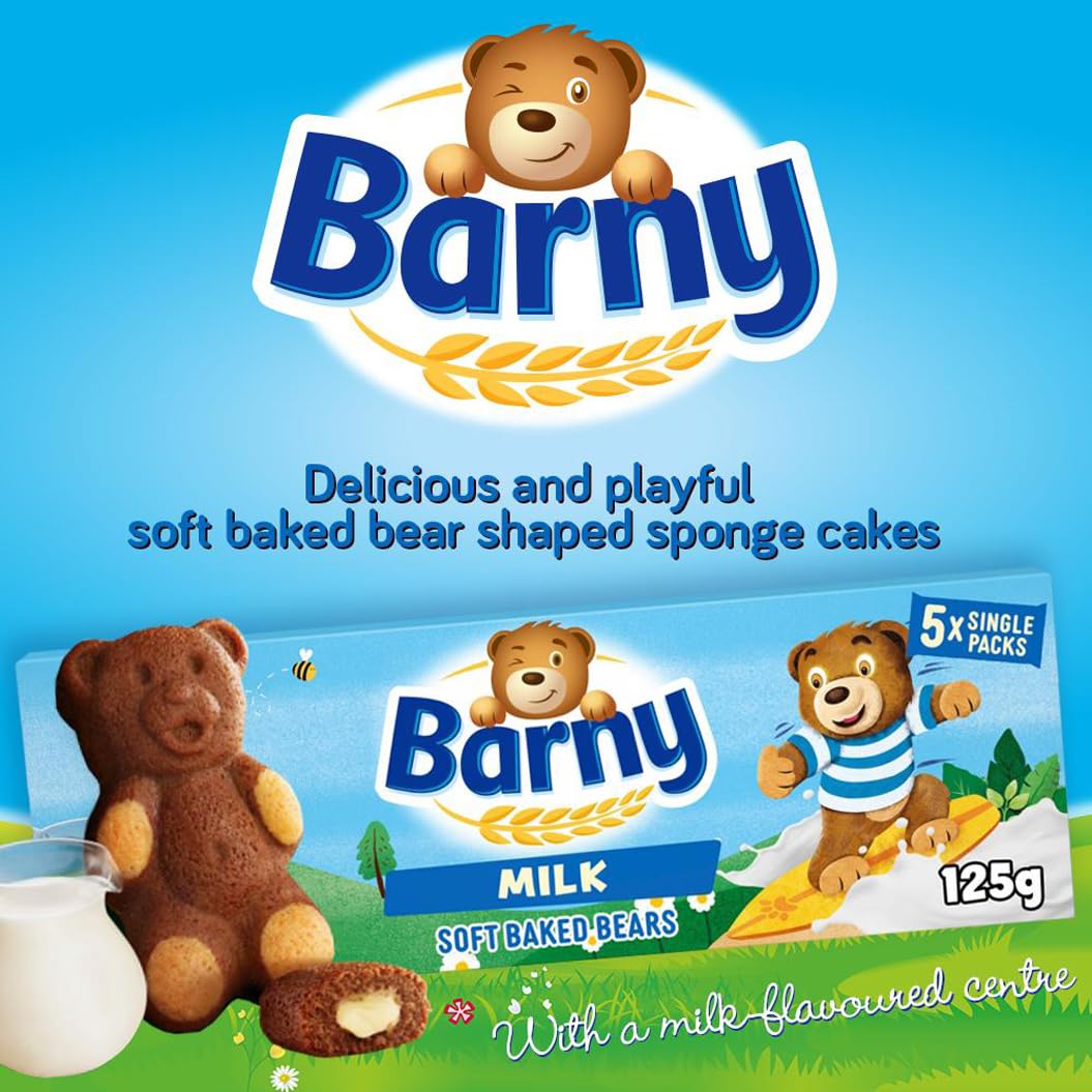 barney teddy bear cakes