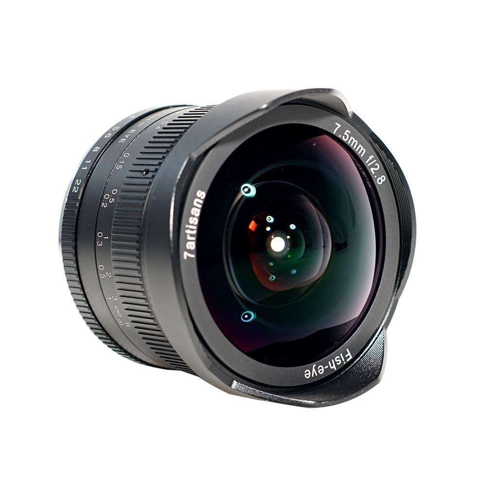 Amazon.com : 7 Artisans 7.5mm F2.8 II Ultra Wide Angle