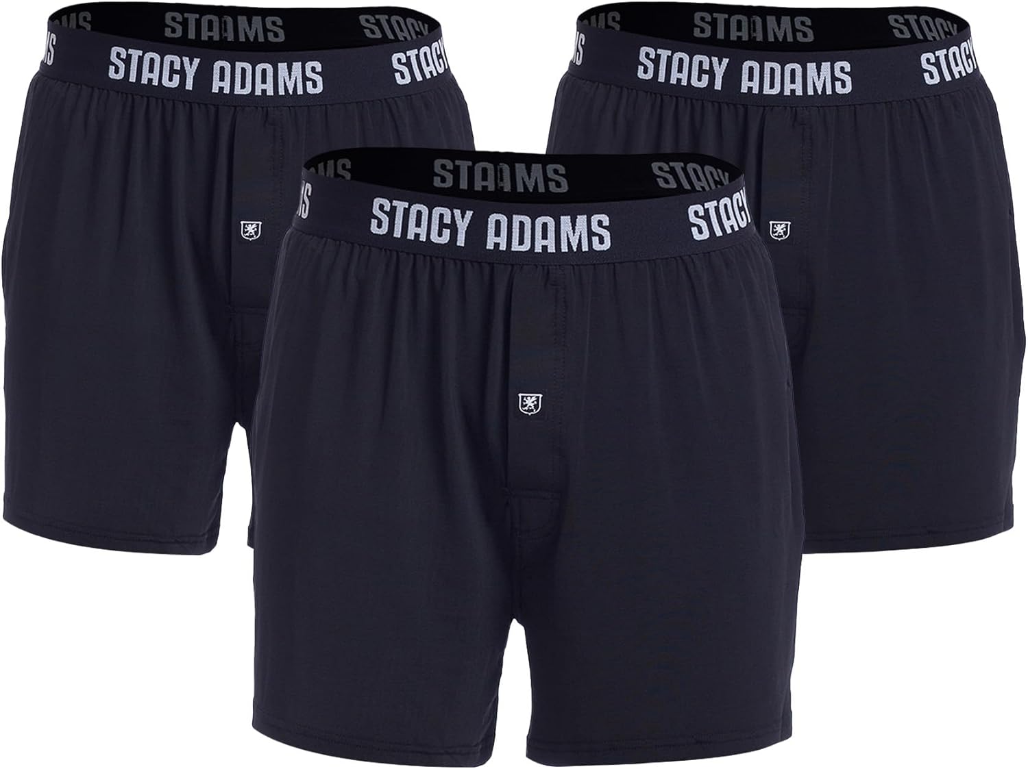 Stacy Adams mens Stacy Adams 3-pack Loose Boxer