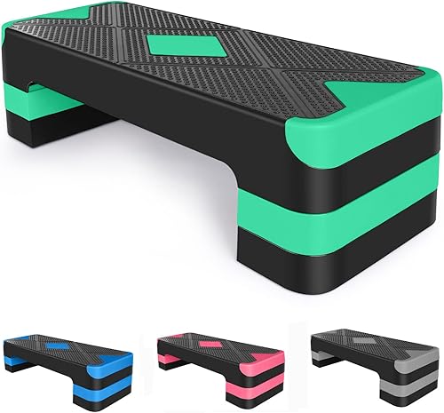 Adjustabl Aeróbico Stepper Fitness Step Platform Entrenamiento de Salud para Entrenamiento Deportivo
