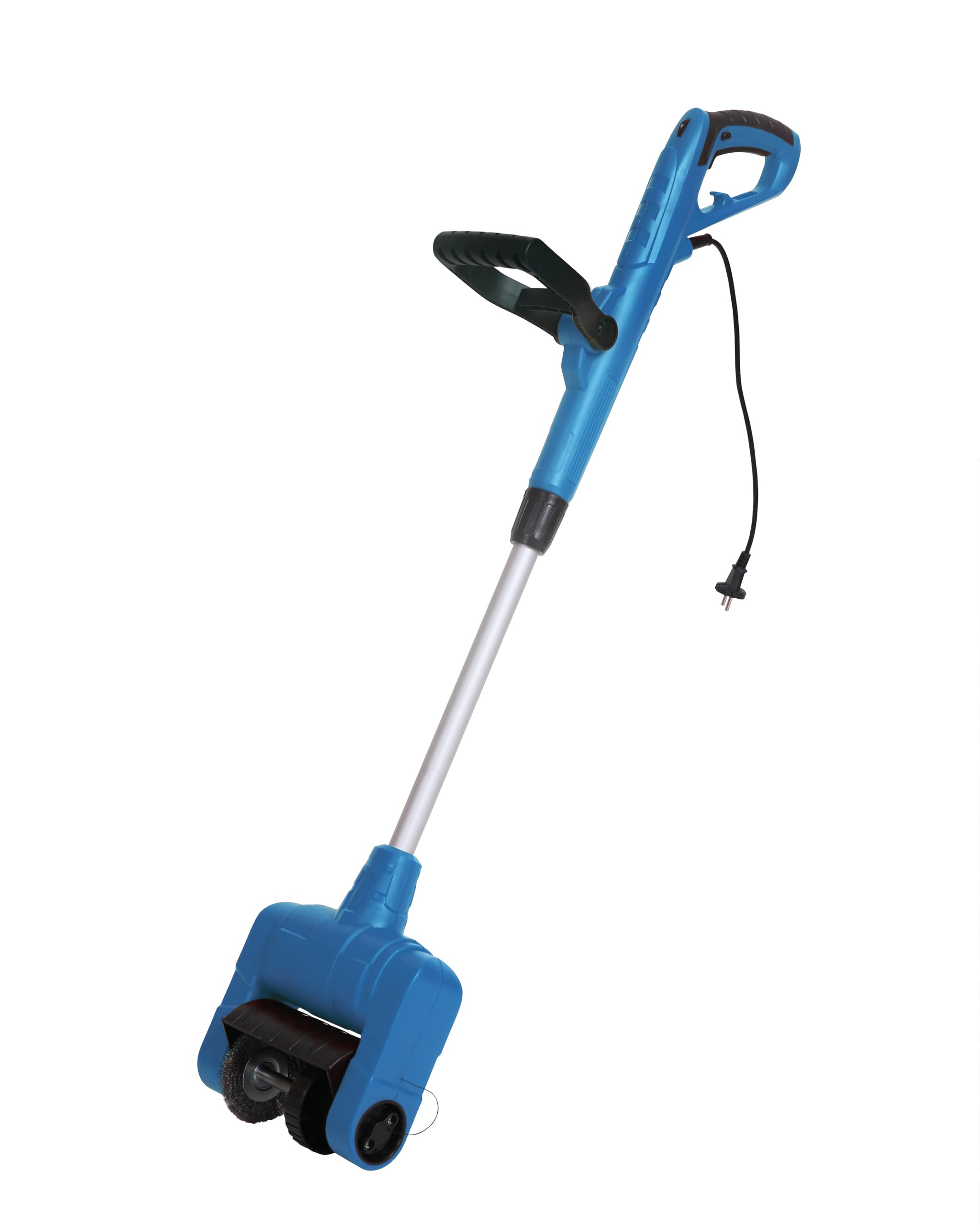 CFH E-Multifunktionsbürste EMB 684 - Fugenbürste elektrisch 230 V 500 W 750-1.300 U/min, Unkraut Entferner für Fugen & Flächen, Werkzeugloser Bürstenwechsel, Teleskopstiel, TÜV SÜD GS Zertifiziert