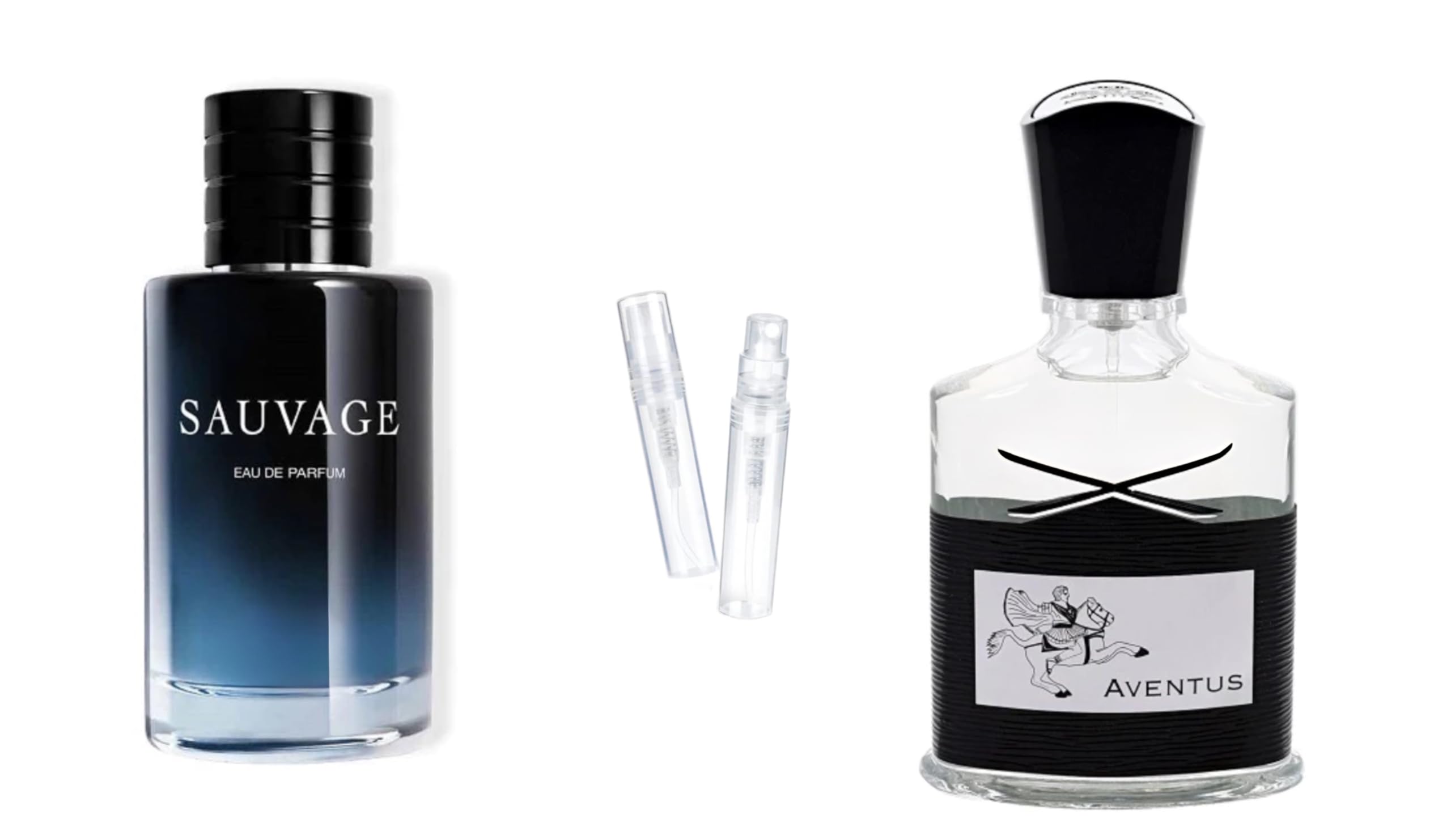Sauvage und Aventus – Eau de Parfum de 10 ml cada uno