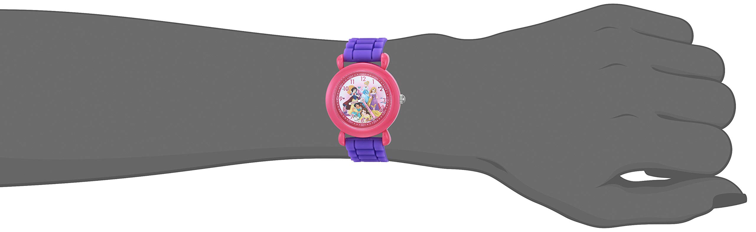 Disney Reloj Analógico para Unisex-niños de Cuarzo con Correa en Silicona WDS000855