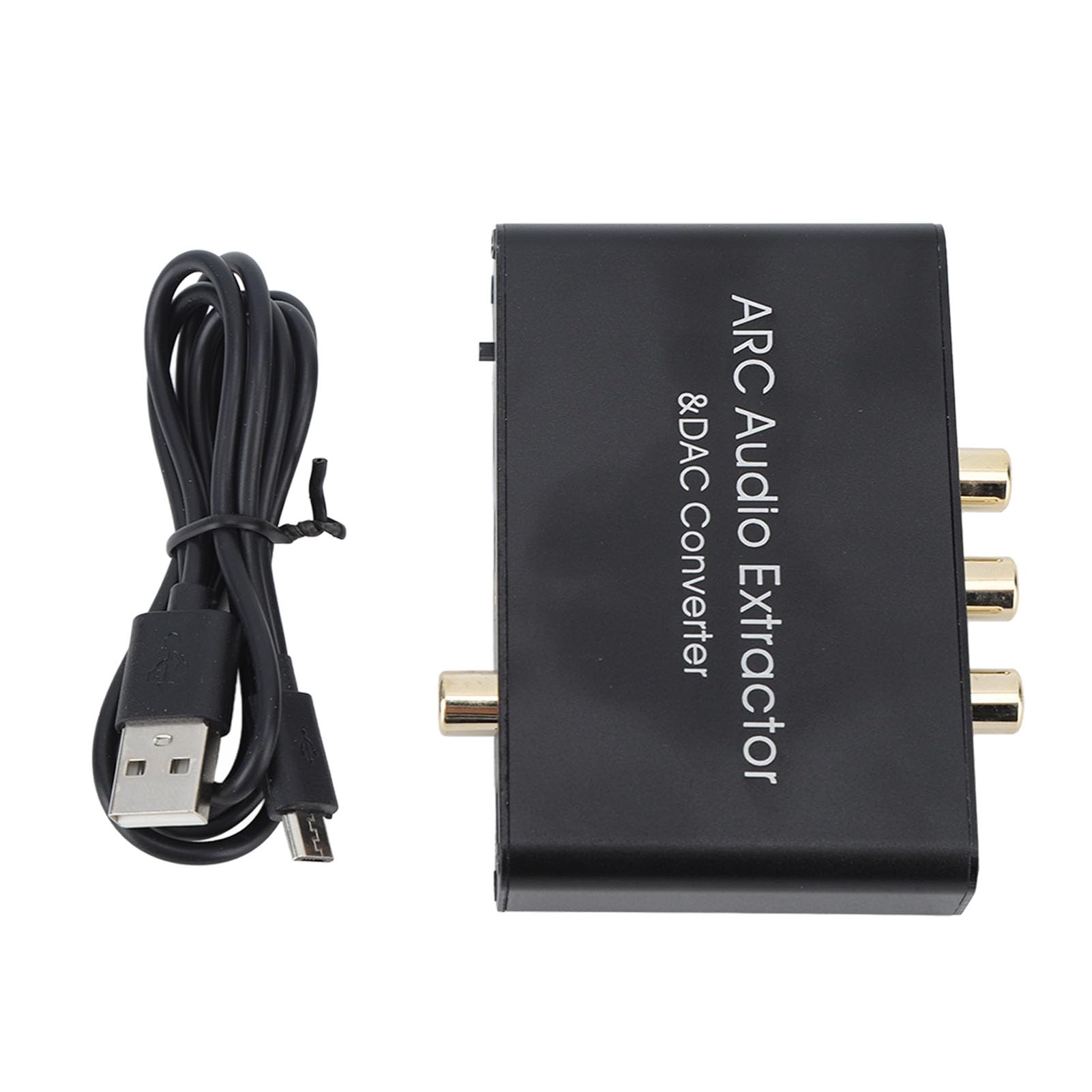 Convertitore Audio Digitale-analogico DAC, Uscita Cuffie Coassiale Ottica ARC a 3,5 Mm con Controllo del Volume, per Estrattore Audio TV 192 KHz 5.1
