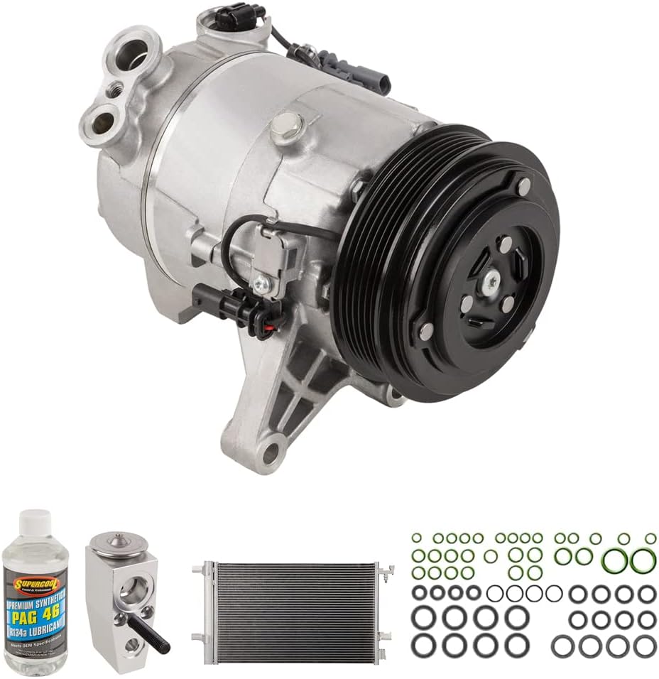 For Cadillac XTS 2013-2016 A/C Kit w/AC Compressor Condenser & Drier - BuyAutoParts 61-89387R6 New