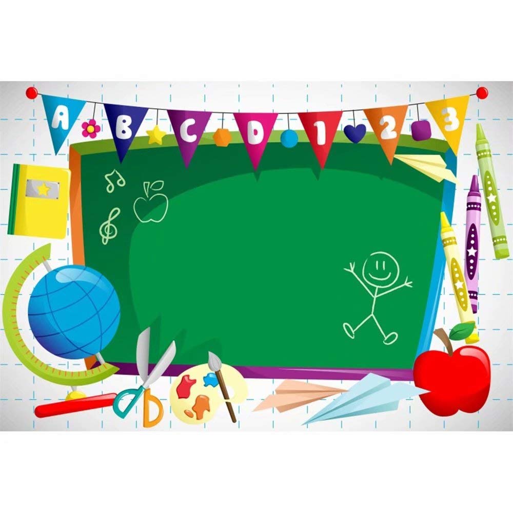 Buy OFILA Polyester Online Teaching Backdrop 6x4ft Teachers Virtual