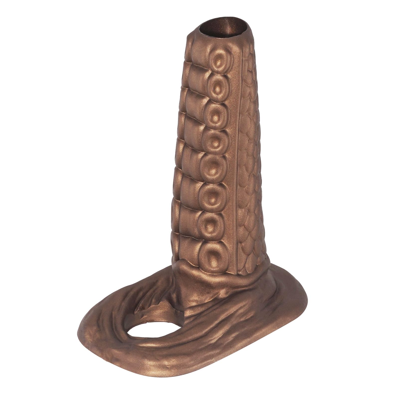 Reusable Penis Sleeve with Cock Ring Sex Toy, 5.3IN Silicone Octopus Cock Extension Penis Extender Ultra-Soft Penis Enlarger for Men &amp; Women, Couple(Medium)