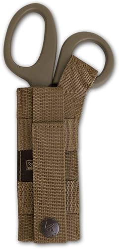 Miniatura 8 de KRYDEX Tactical Medical Shears Bolsa táctica EMT tijera vaina MOLLE mano herramientas titular