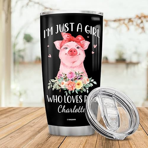 Miniatura 4 de WASSMIN Vaso de mariposa personalizado con diseño de mariposas, regalos para mujeres, niñas, adolescentes, vasos aislados de acero inoxidable, taza