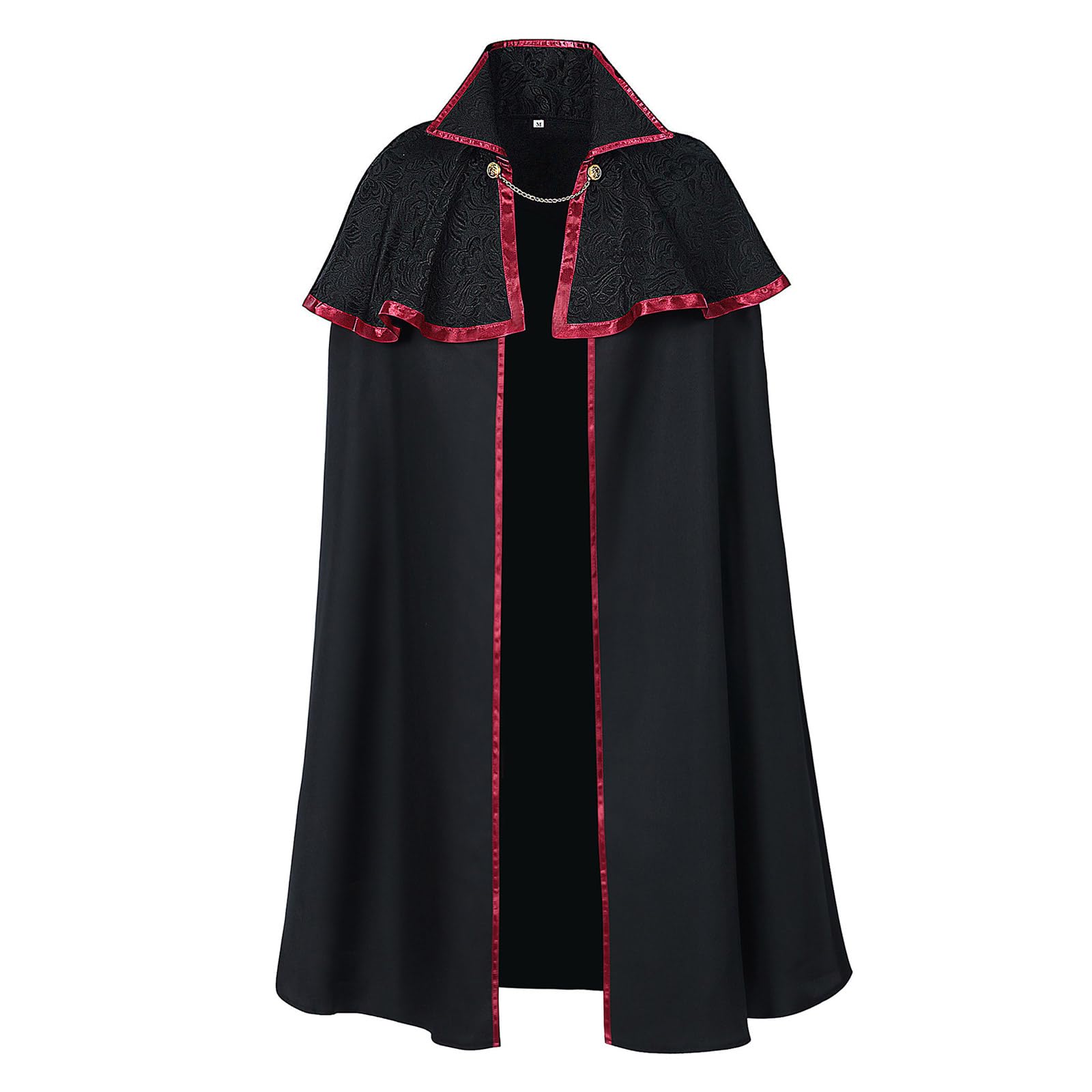 Costume de sorcière médiévale fluide qui ne glisse pas grâce à sa chaîne intégrée - 7