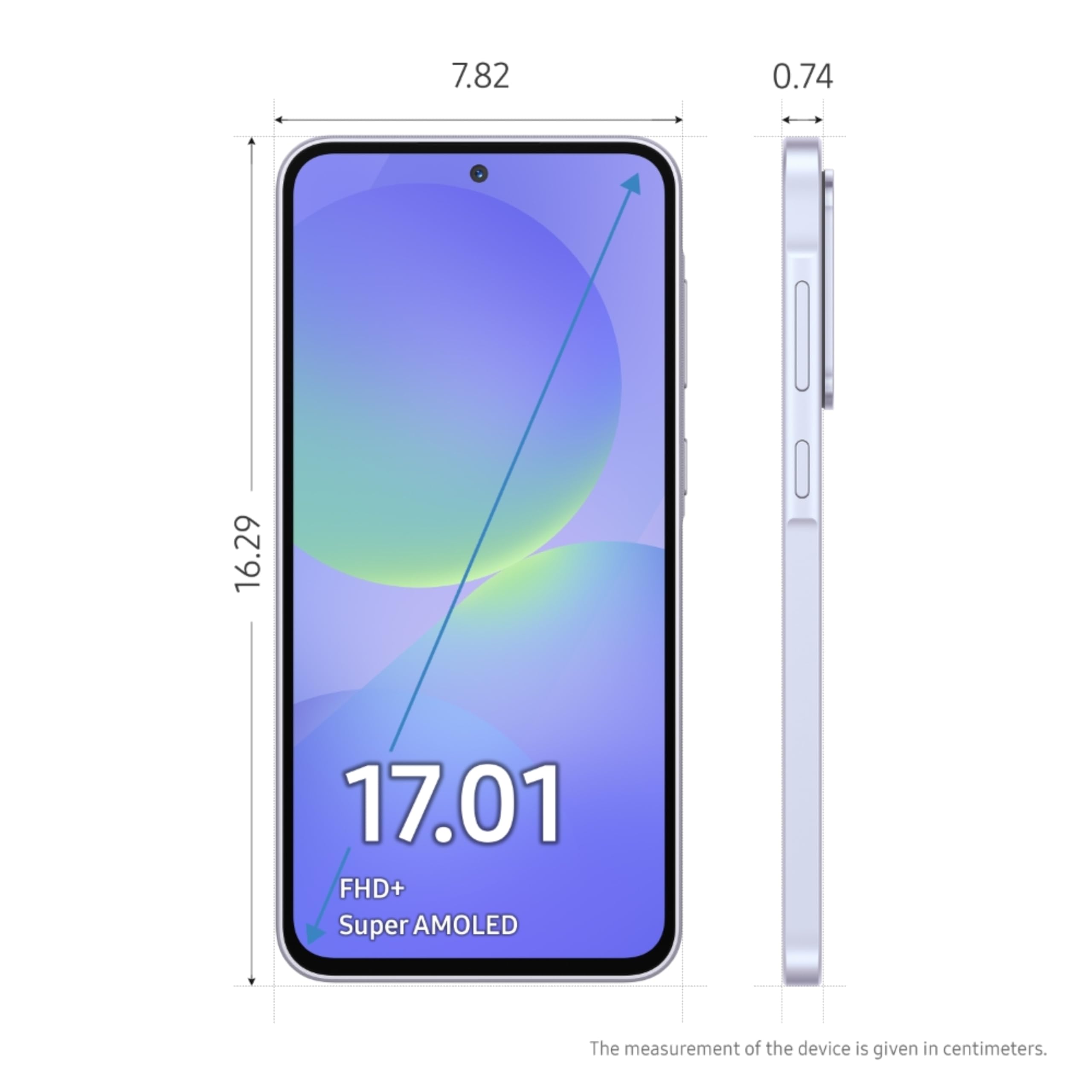 Samsung A366B/DS Galaxy A36 5G, Dual, 8/256GB, Awesome Lavender