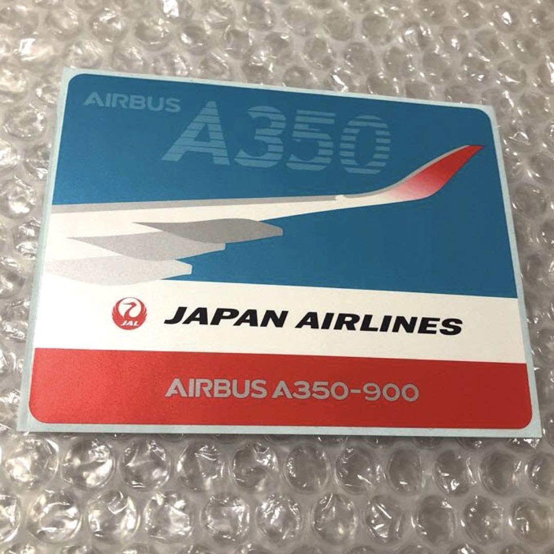 JAL エアバス　350  ステッカー JAL AIRBUS A350-1000ステッカー - メルカリ