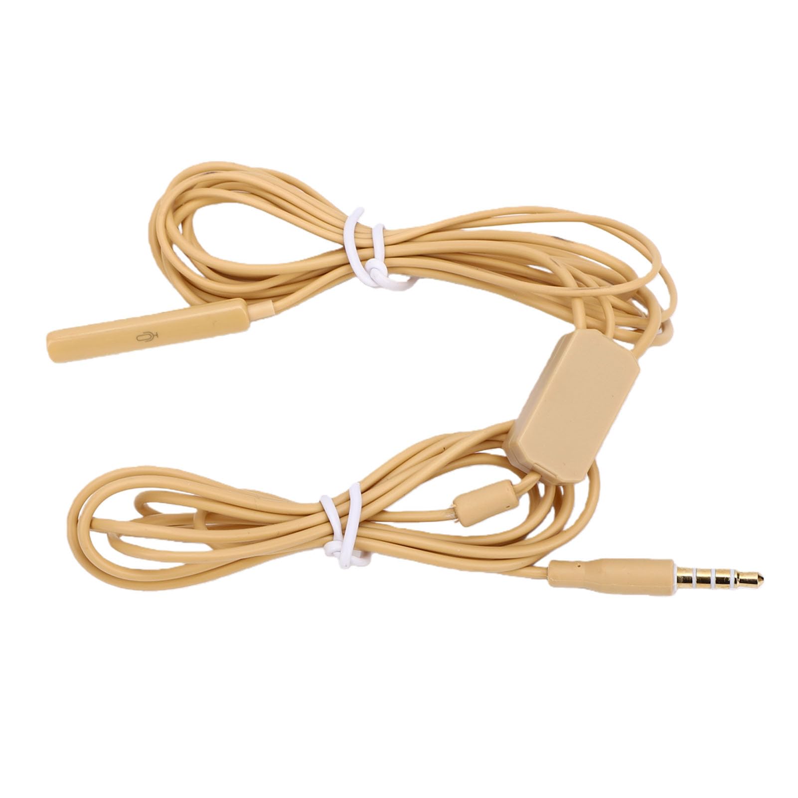 Luqeeg Auricolare Nascosto 108B, Auricolare Wireless con Laccio da Collo, Batteria a Lunga Durata, Colore della Pelle Leggero, Ideale per la Sicurezza