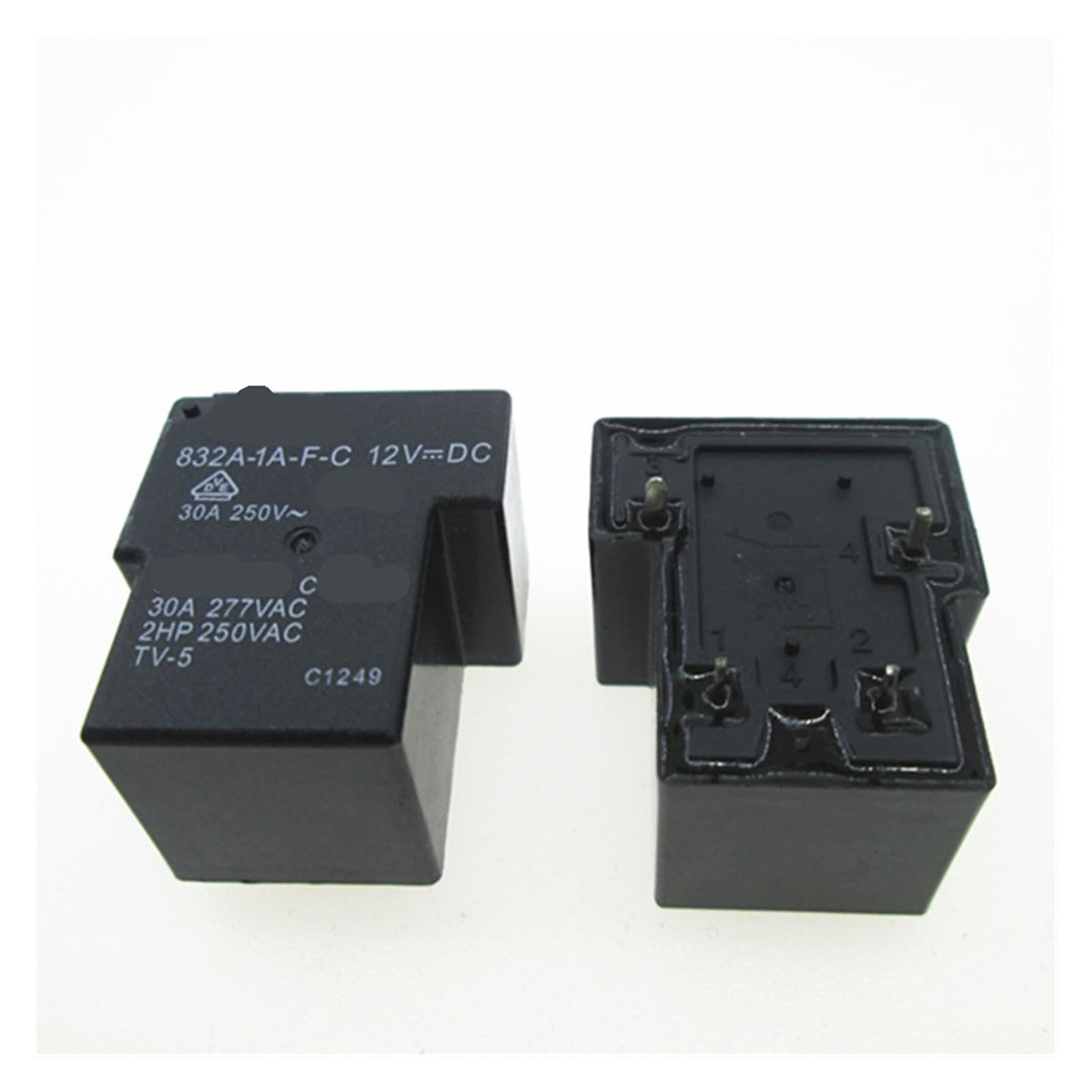 Jfqowcmp One Color Relay 832A-1A-F-C 12Vdc 832A-1A-F-C-12Vdc 832A-1A 832A 832A1afc Dc12v Dip5 5Pcs/Lot