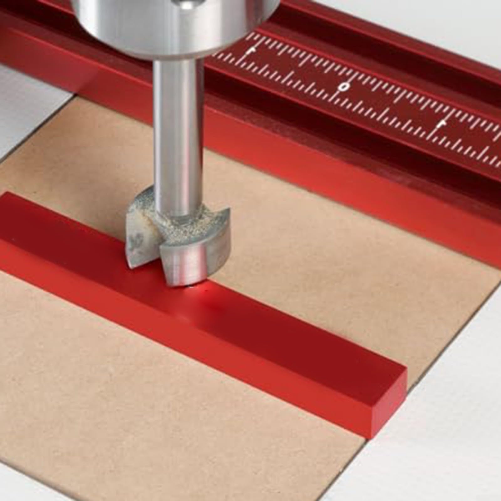 Metrische Setup-Blöcke, Höhenmesser, Messwerkzeug-Set, Aluminiumlegierung, Holzbearbeitung, Messblock, für Werkstatt, präzise Messung, Möbelherstellung, Rot, 16 Stück
