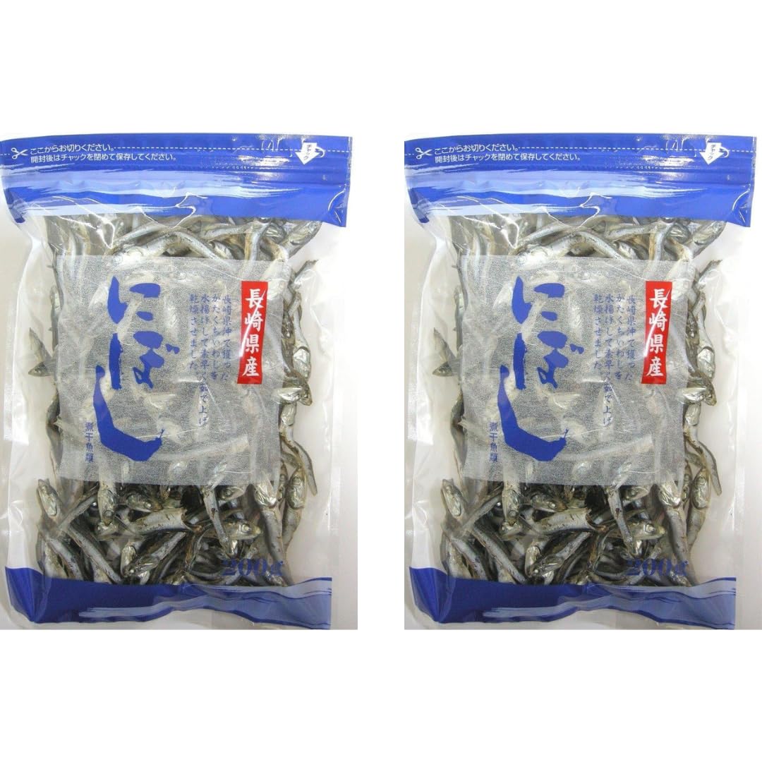 Amazon.com: Niboshi Japanese Dried Anchovies 7.05oz(200g) Set Of 2