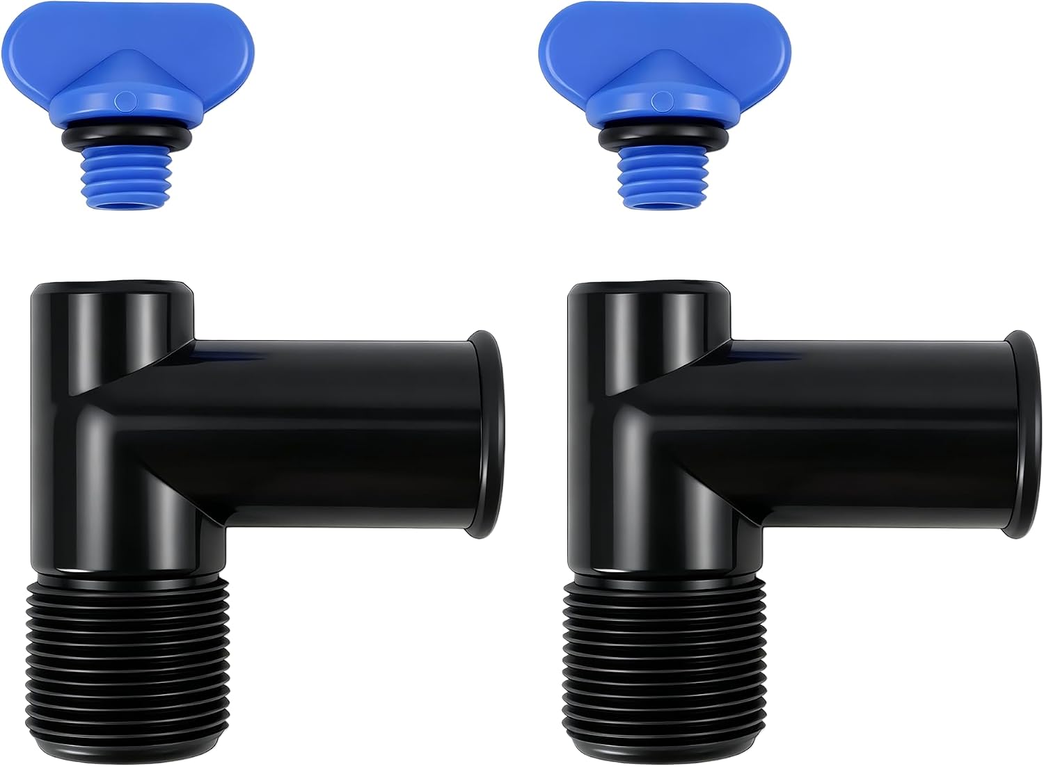 MARKGOO Exhaust Manifold Drain Elbow with Plug Kit 862210A01 90 Degree