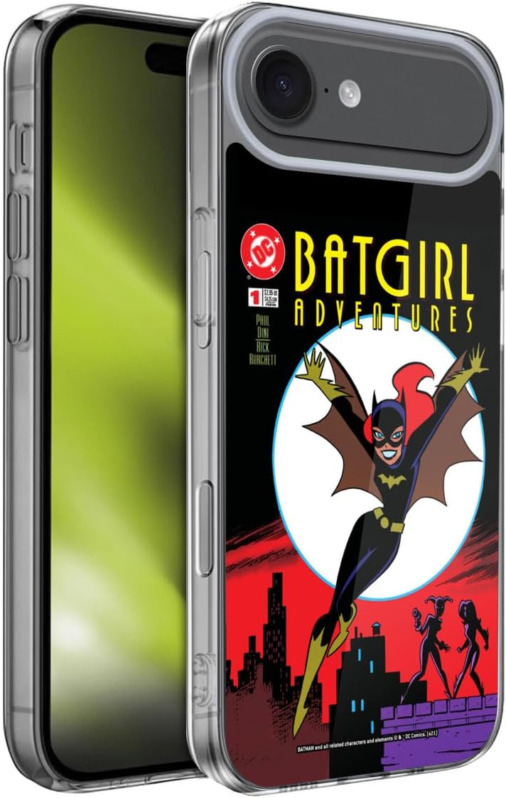 Head Case Designs Officially Licensed Batman DC Comics Adventures #1 Batgirl Gel Case [Military Grade Protection] Compatible with Apple iPhone 17 Air