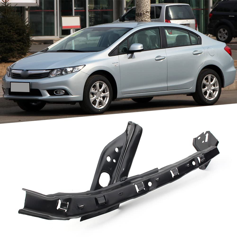 LIRU Car Auto Front Bumper Support Bracket Retainers for HONDA CIVIC 2012 2013 2014 2015,Left Side