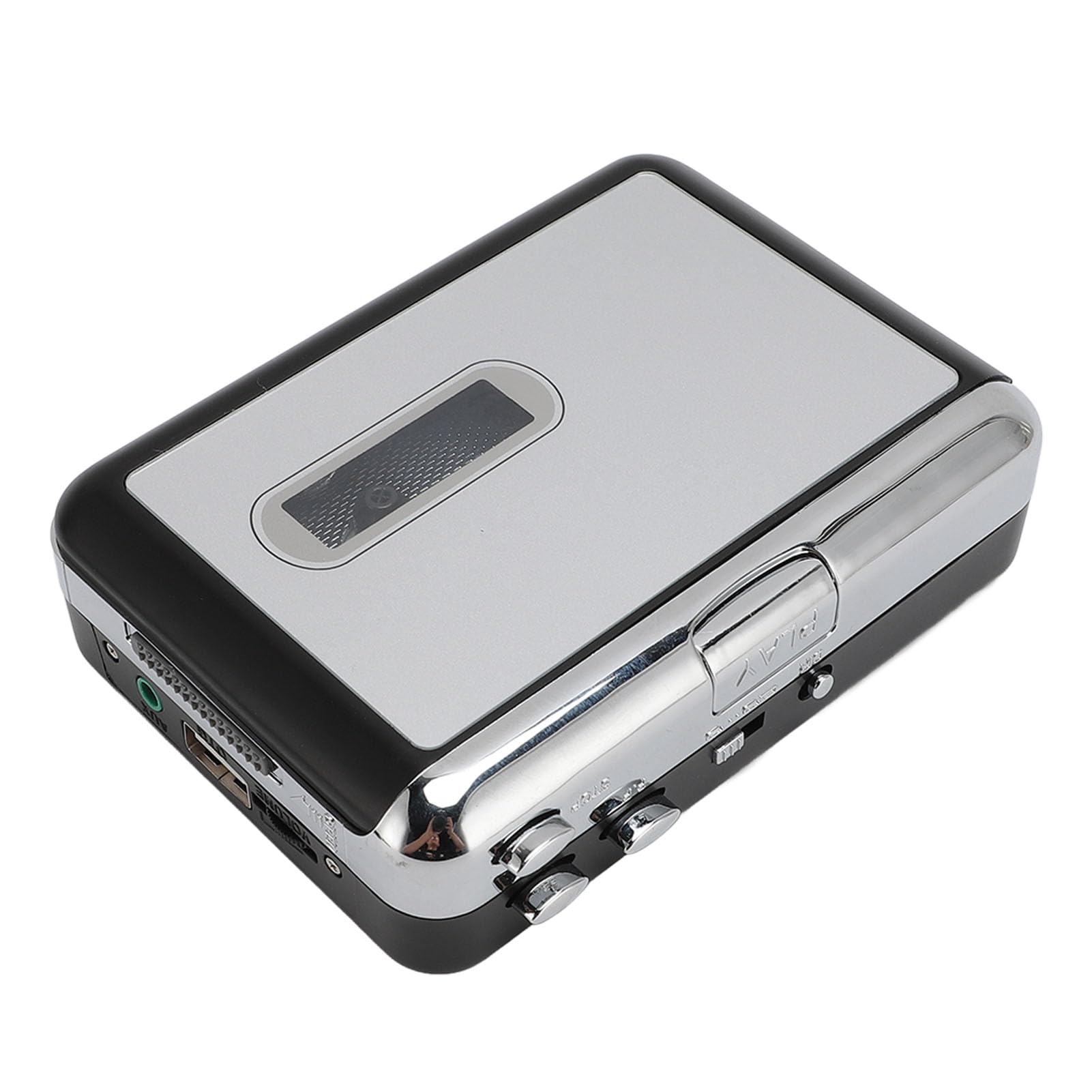 SIXRUN Przenośny Konwerter Kasety USB na MP3, 128Kbps