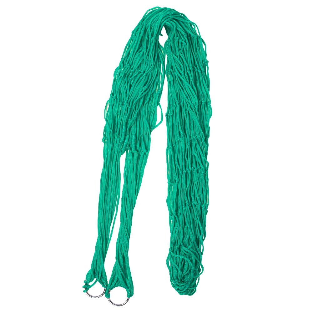 Zerodis Other Hiking Camping Supplies Double Hammock With Versatile Mesh Fabric Stabilizing Camping Gear For Travel And Hiking Outdoor Hammock Nylon (Grass Green)
