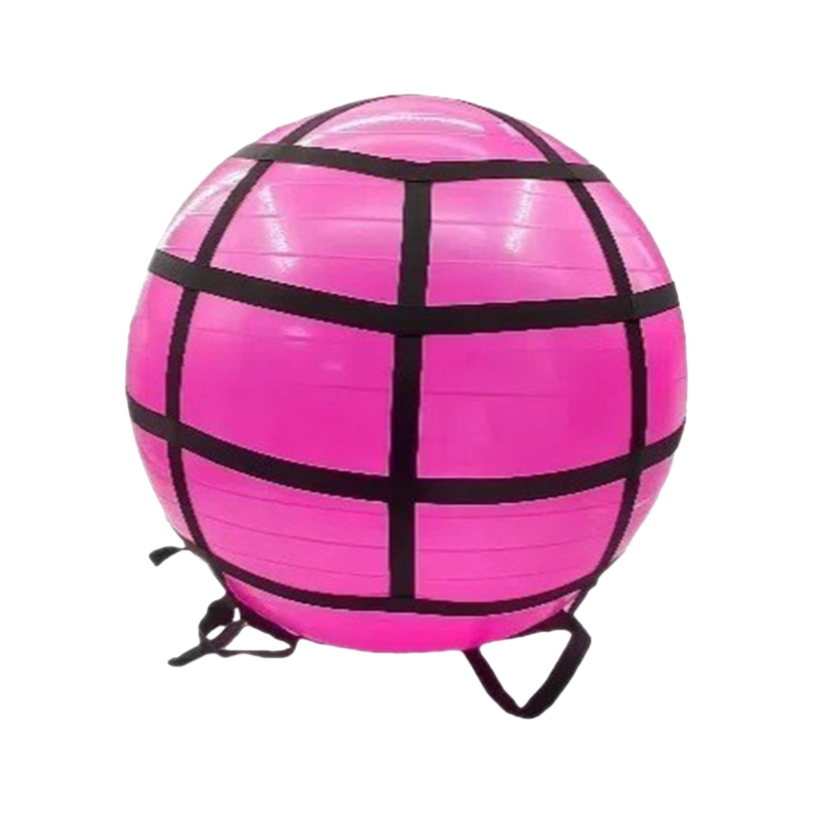 Yoga Ball Strap – Adjustable Strap for Yoga Ball Transport, Fit Carrier | Durable Nylon Construction, Easy to Use and Comfortable to Carry, Securely Holds Stability Balls, Great for Fitness