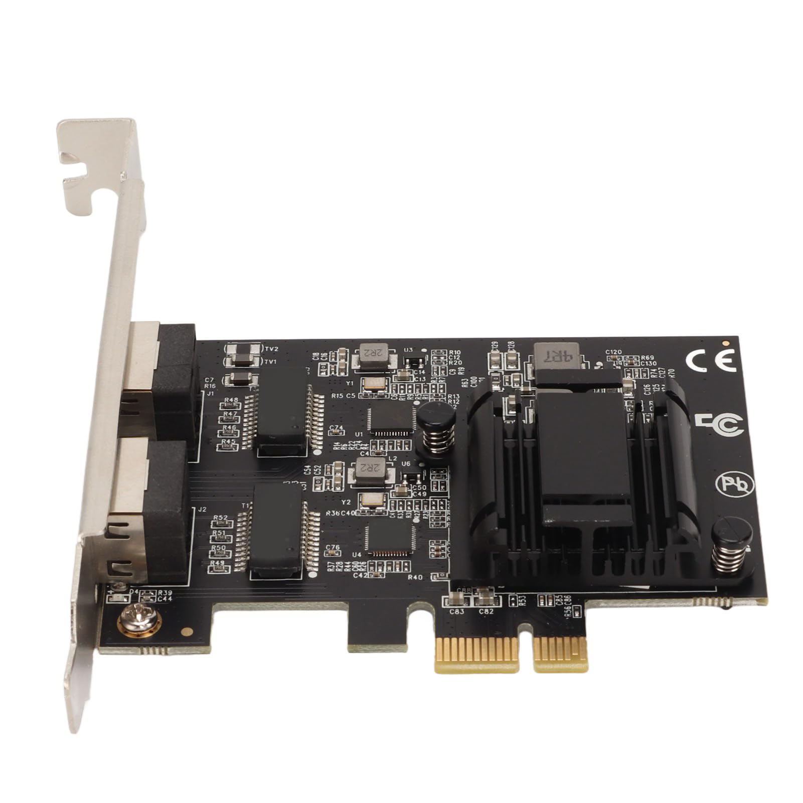 Carte Réseau PCIe Double Port 2,5 Gbit/s, Puce RTL8125BG