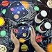 177 Piece Outer Space Party Supplies Set Including Banner, Plates, Cups, Napkins, Tablecloth, Spoon, Fork, and Knives, Serves 25