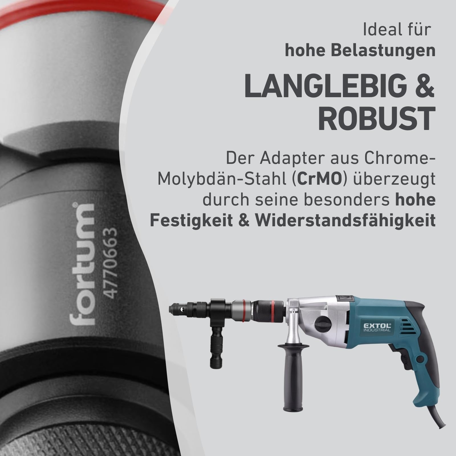 Nietaufsatz für Akkuschrauber & Bohrmaschine I Nietgerät für Blindnieten aus Alu, Kupfer, Stahl & Edelstahl I Blindnietvorsatz für 2,4-6,4 mm Nieten I Nietpistole Adapter