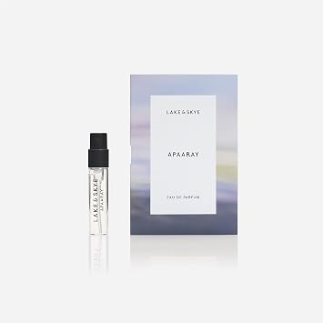 Lake & Skye Apaaray Eau de Parfum Sample, 0.06 fl oz 2ml - Amber, Warm Fig, Sandalwood, Floral, Vegan, Paraben-Free, Cruelty-Free