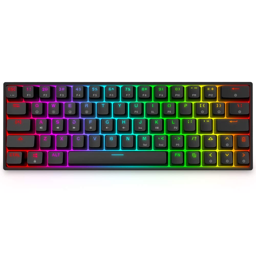 Buy SK64 64 Keys Hot Swappable Wired Mechanical Keyboard with RGB ...