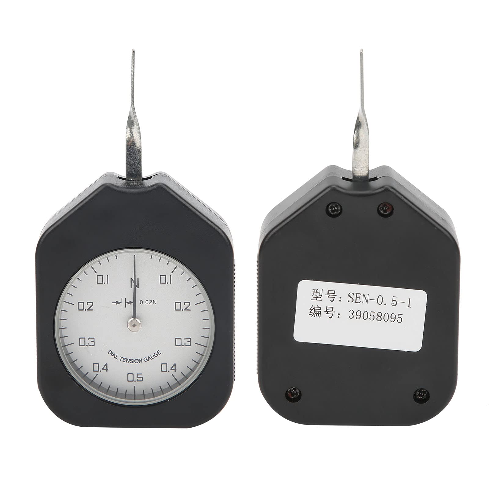 Probador de tensión SustVita 0.5N con escala 0.1-0.5-0.1, medidor de dial de puntero único SEN-0.5-1 para pruebas de presión mecánica en interruptores electrónicos