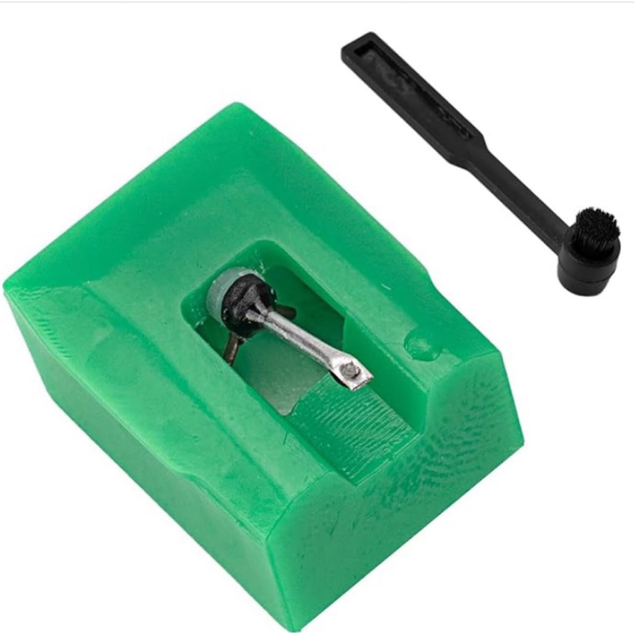 ATN95E Diamond Record Needle Replacement Stylus for AT95E Cartridge ATN95E Replacement Stylus Compatible with Audio-Technica AT-LP120-USB Turntables Record Player