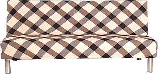 Housse de canapé-lit Housse de Canapé Stretch Universelle Vintage Floral impression Canapé Housse Housse Polyester Spandex Stretch futon Housse pour Maison Bureau Hôtel Restaurant ,3 places,180-210CM