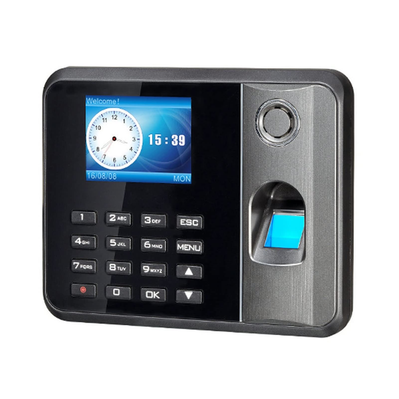 ✨タイムレコーダー 式出勤管理機 小規模ビジネス向けタイム 出退勤✨ Amazon.co.jp: ビジネス用タイムレコーダー、指紋式勤怠管理機 セルフ