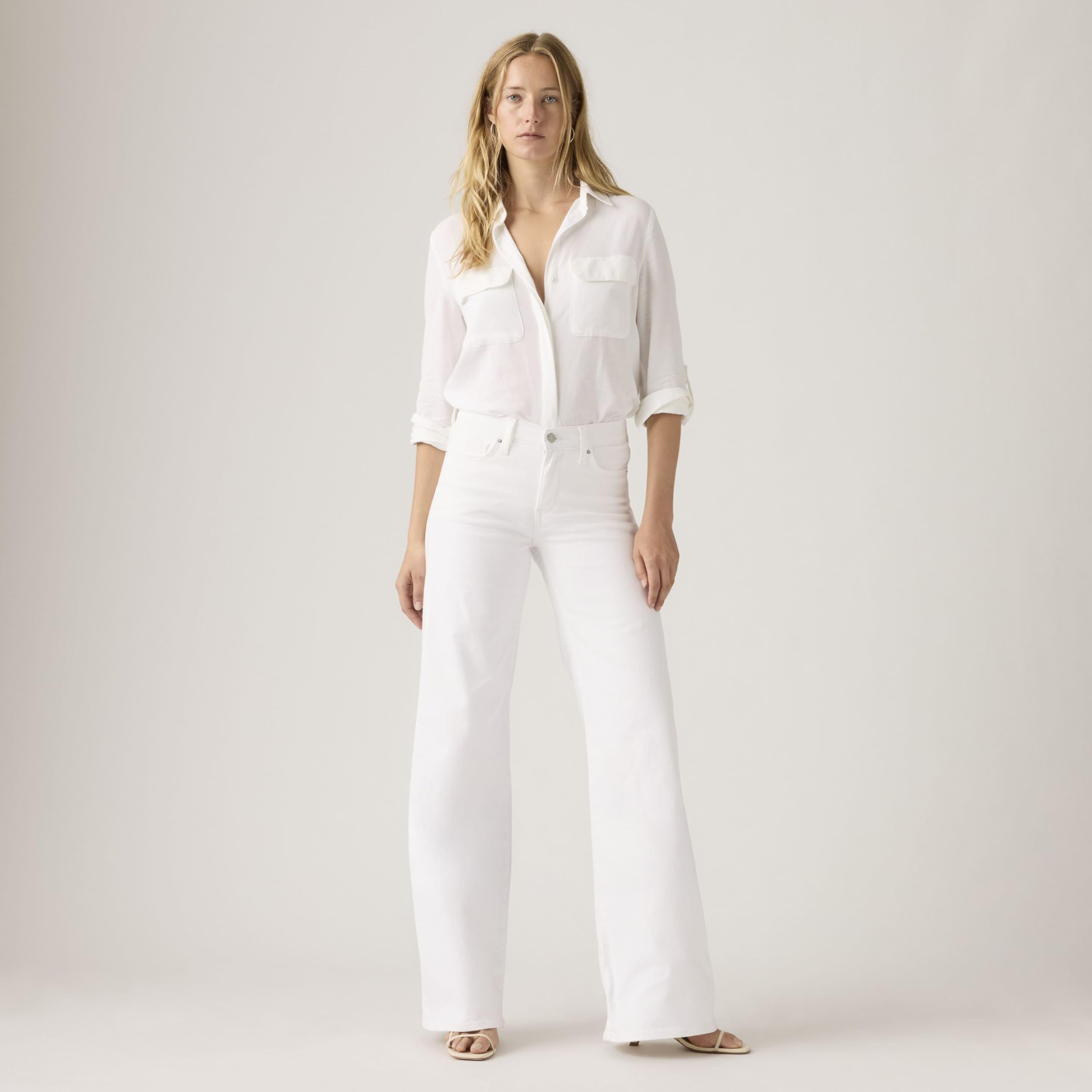 Levi's 318 Shaping Wide Leg Jeans Femme