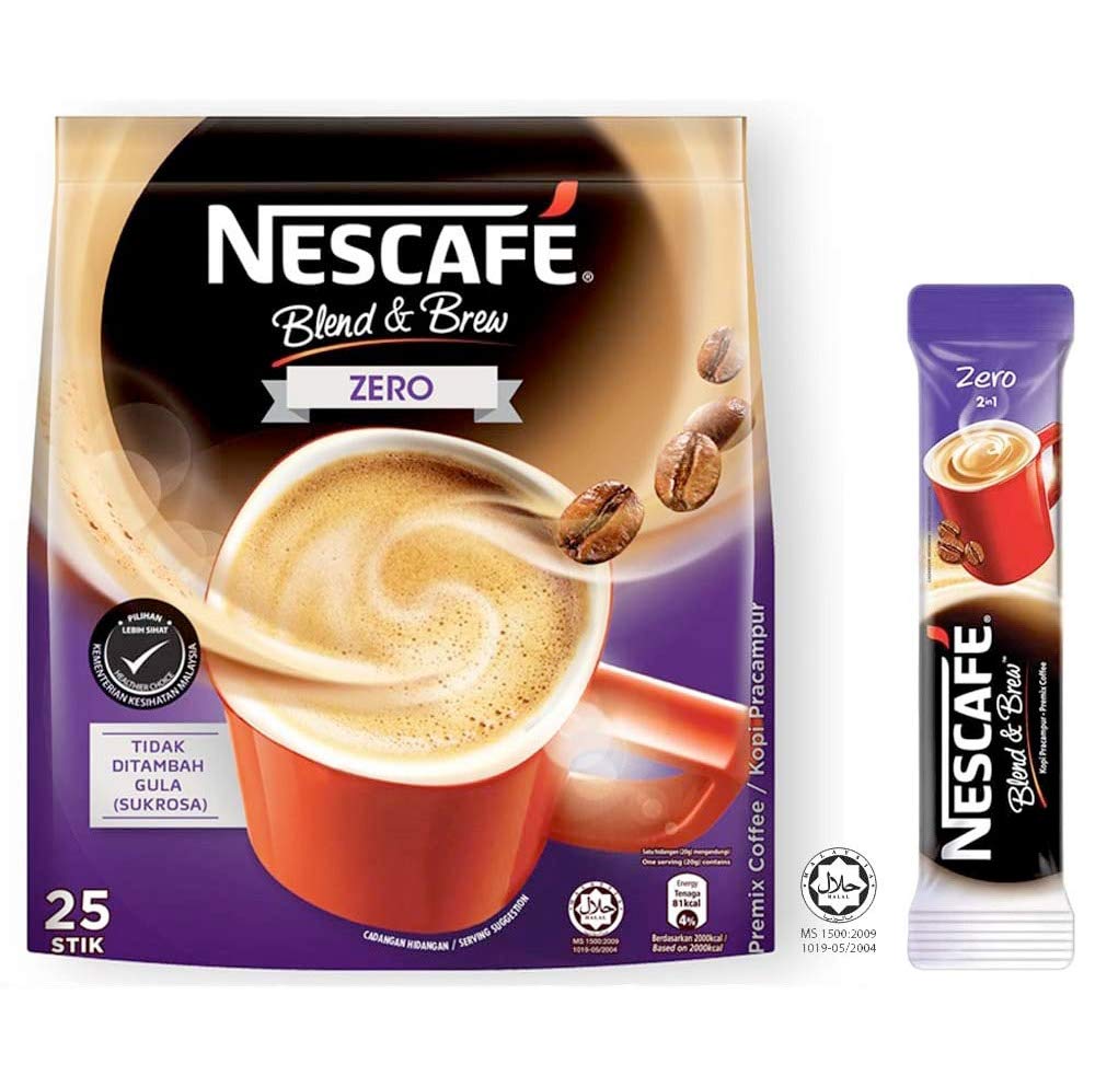 Brew Zero Unsweetened Instant Coffee 