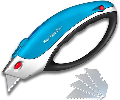 Miniatura 6 de Cuchillas de cuchillo utilitario, repuestos de cuchillas de corte, 10 paquetes, una de cada una de las cuchillas estándar, cuchillas de gancho y