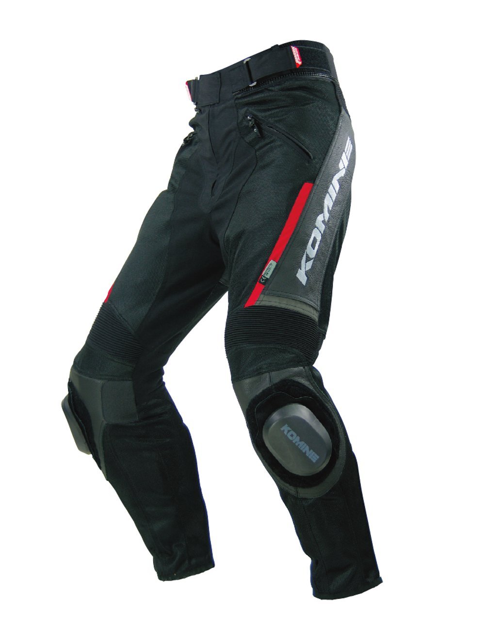 パネル コミネ バイク用 スポーツライディングレザーメッシュパンツ