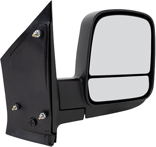 Miniatura 3 de Kool Vue - Espejo lateral del pasajero, espejo de punto ciego para Chevrolet Express 2500 3500 GMC Savana 2500 3500 2008-2021, texturizado