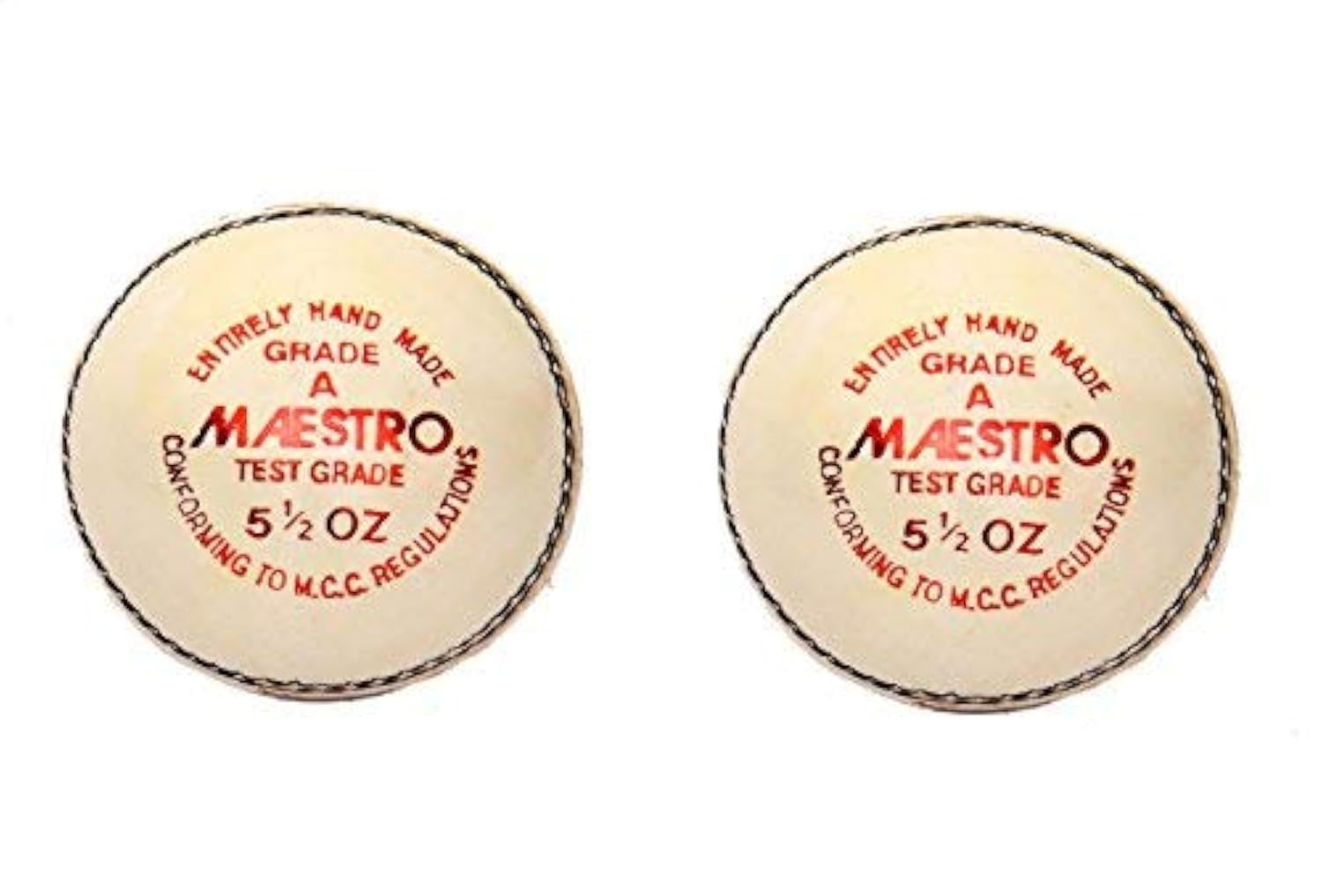 CW Maestro White Leather Cricket Ball White Leather Ball White Cricket Ball Youth Cricket Match Ball 4 Piece Hard Inner Ball Cork Balls Cricket Set/Pack of 4 (B079K47DB8) Amazon Price History, Amazon Price Tracker