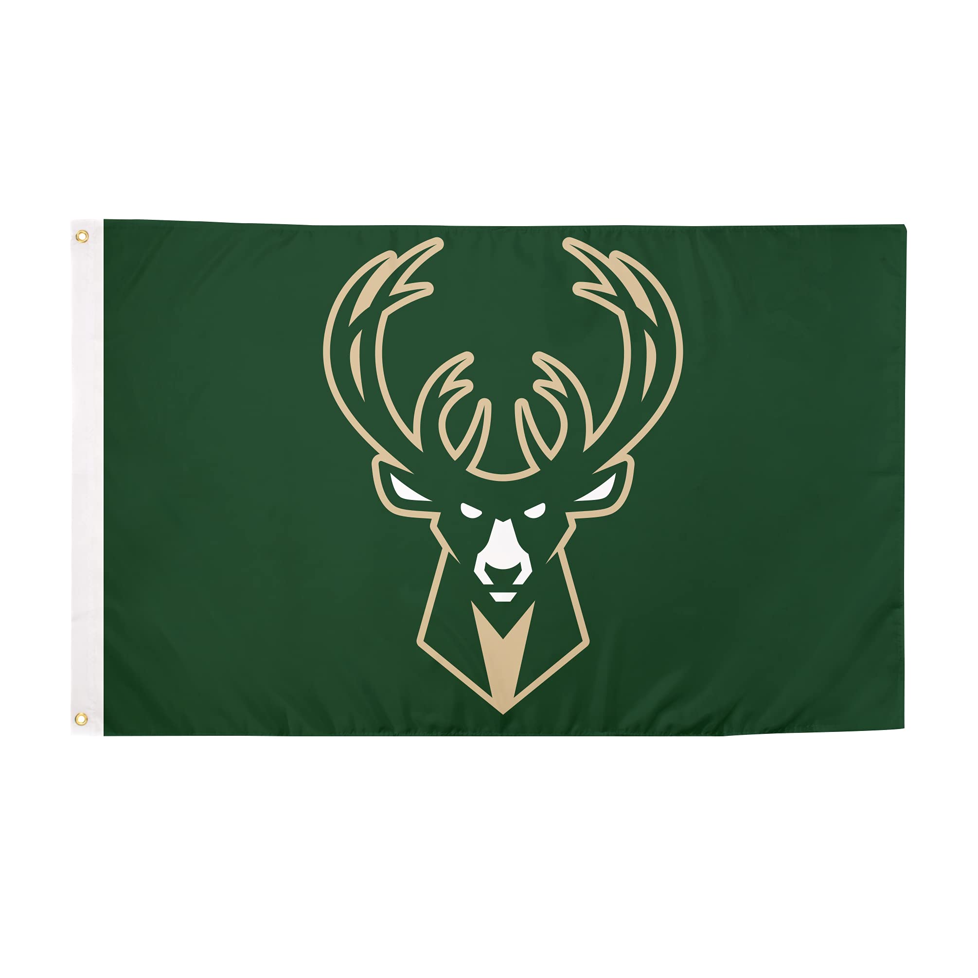 Desert Cactus Milwaukee Bucks Flag NBA 100% Polyester Indoor Outdoor 3x5 feet National Basketball Association Team Flags (Flag #1)
