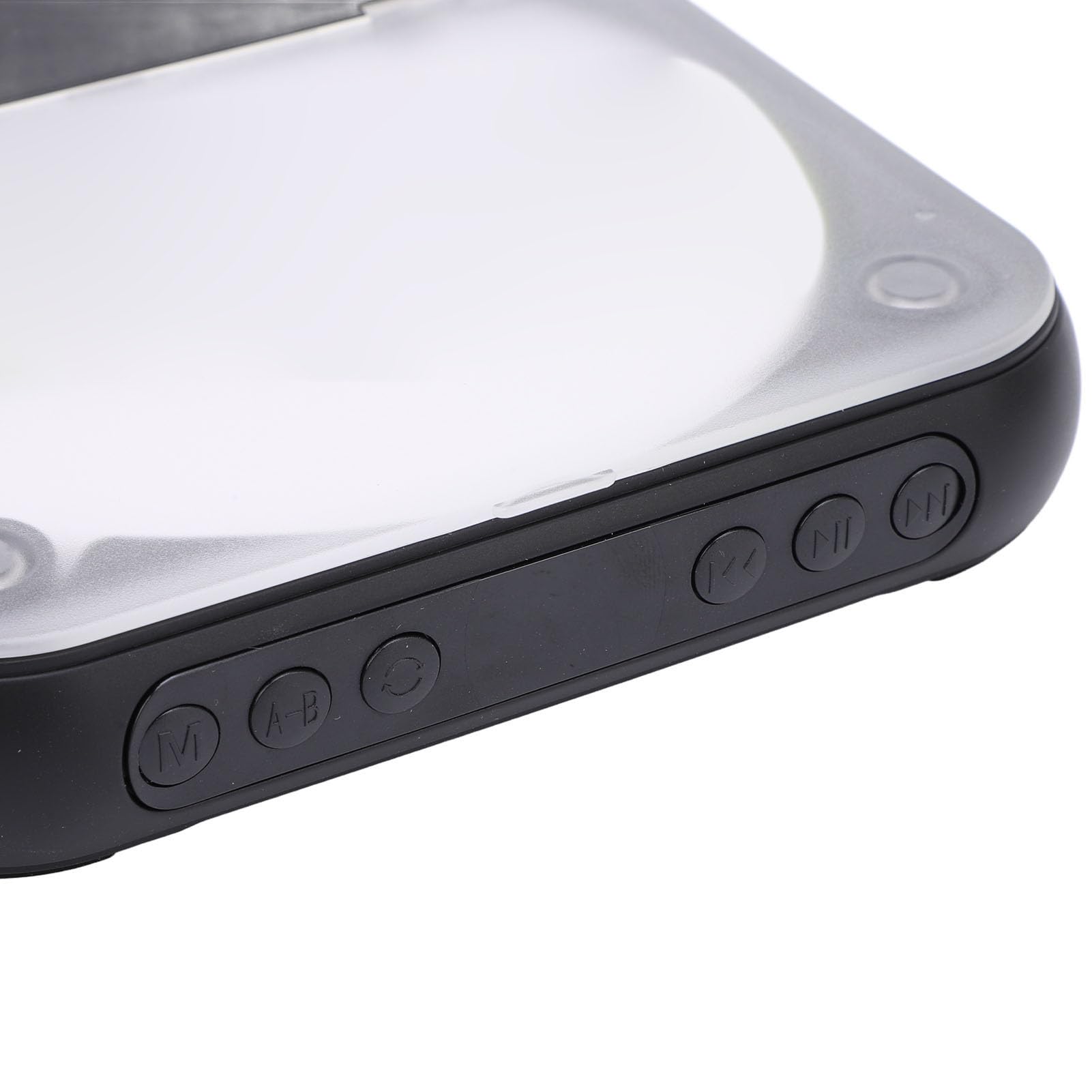 KUIDAMOS Lettore Musicale CD Bluetooth con Cuffie Cablate e Batteria da 2000 MAh per Audiofili All'aperto (Nera)