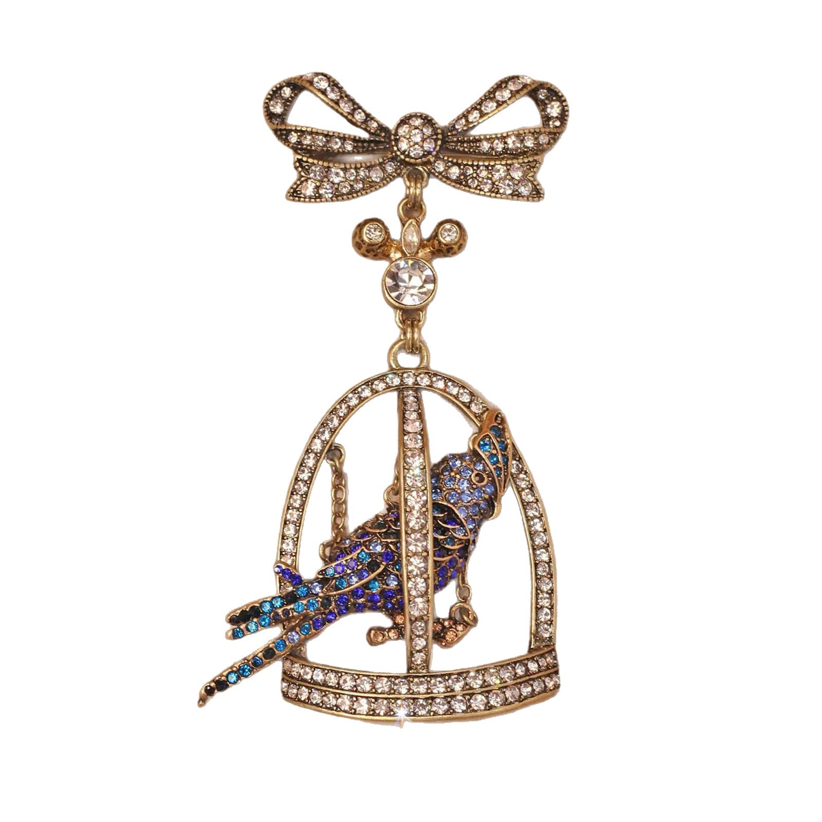 Spilla ornamentale in metallo con chiusura Accessorio elegante per spille per abiti adatto per abiti, cappotti e giacche Spilla decorata in lega